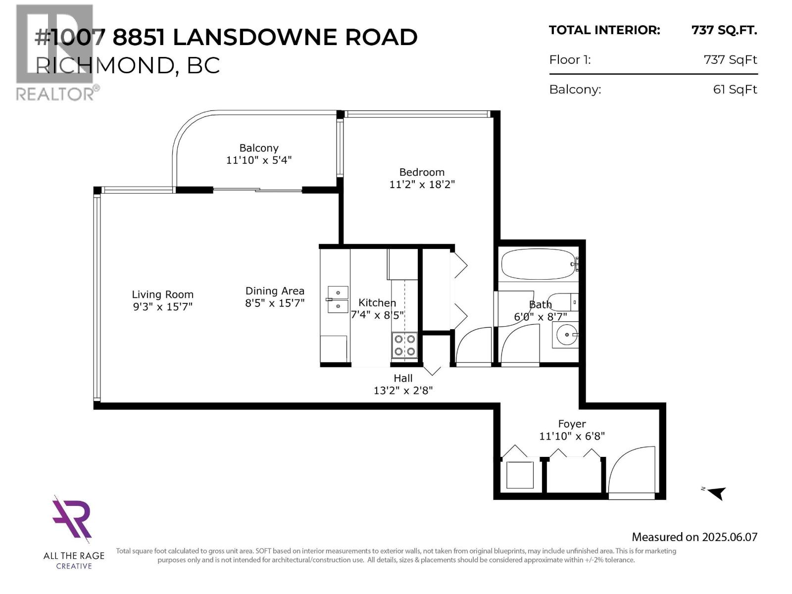 1007 8851 Lansdowne Road, Richmond, British Columbia  V6X 3X7 - Photo 30 - R3013737