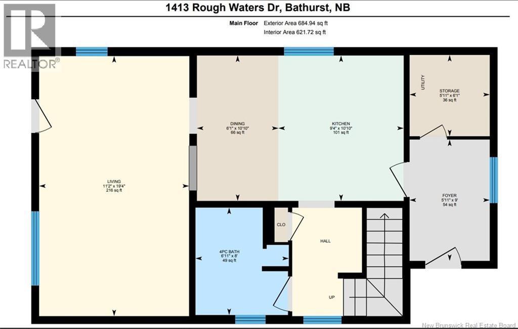 1413 Rough Waters, Bathurst, New Brunswick  E2A 1Z4 - Photo 36 - NB115712