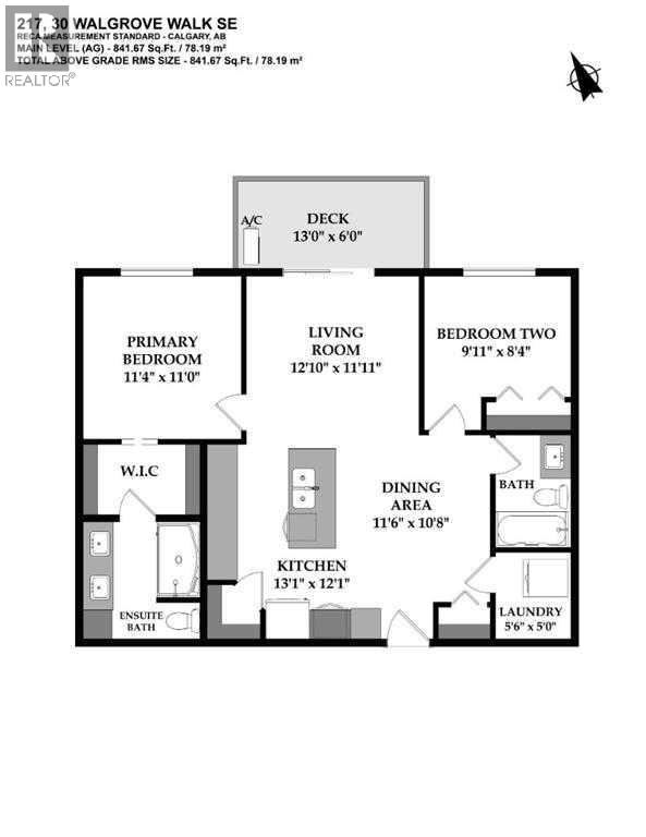 217, 30 Walgrove Walk Se, Calgary, Alberta  T2X 4M9 - Photo 21 - A2254967