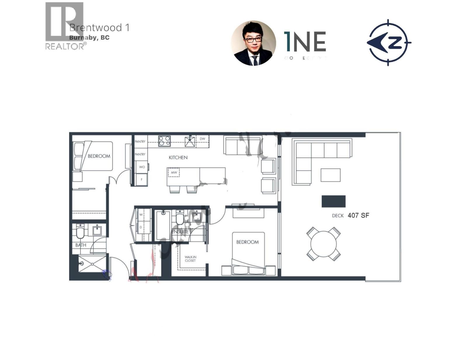 6005 4510 Halifax Way, Burnaby, British Columbia  V5C 0K4 - Photo 3 - R3048514