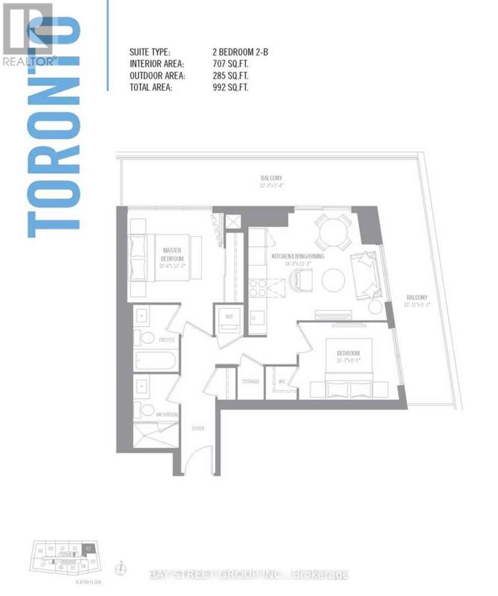 2502 - 2221 YONGE STREET, Toronto, Ontario