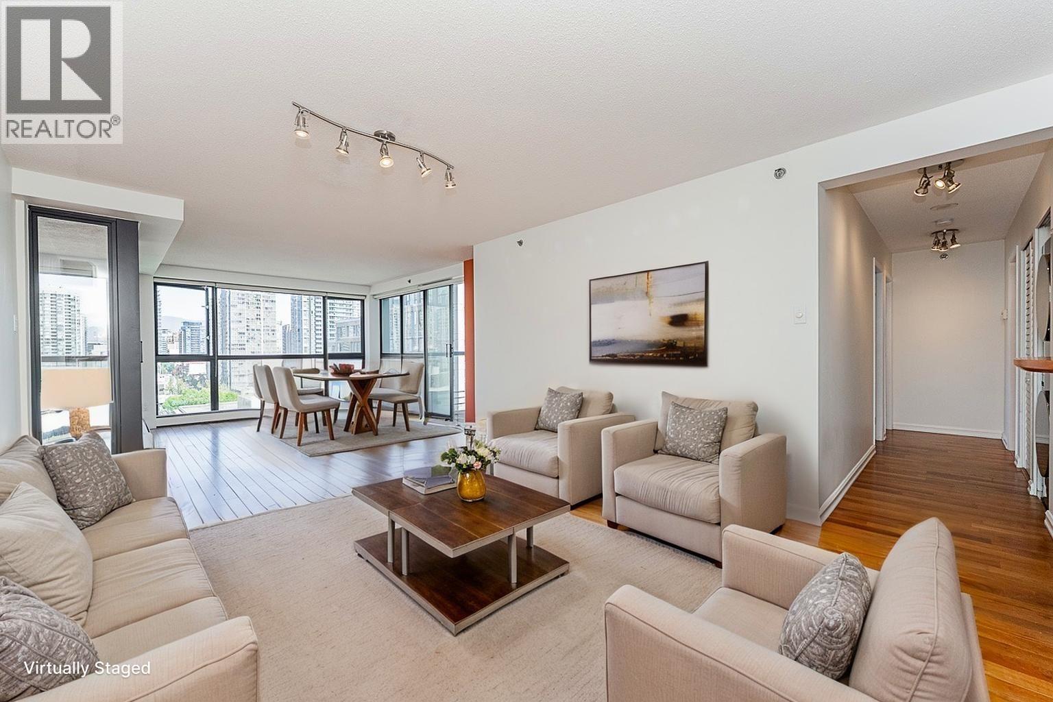 1304 283 Davie Street, Vancouver, British Columbia  V6B 5T6 - Photo 1 - R3049081