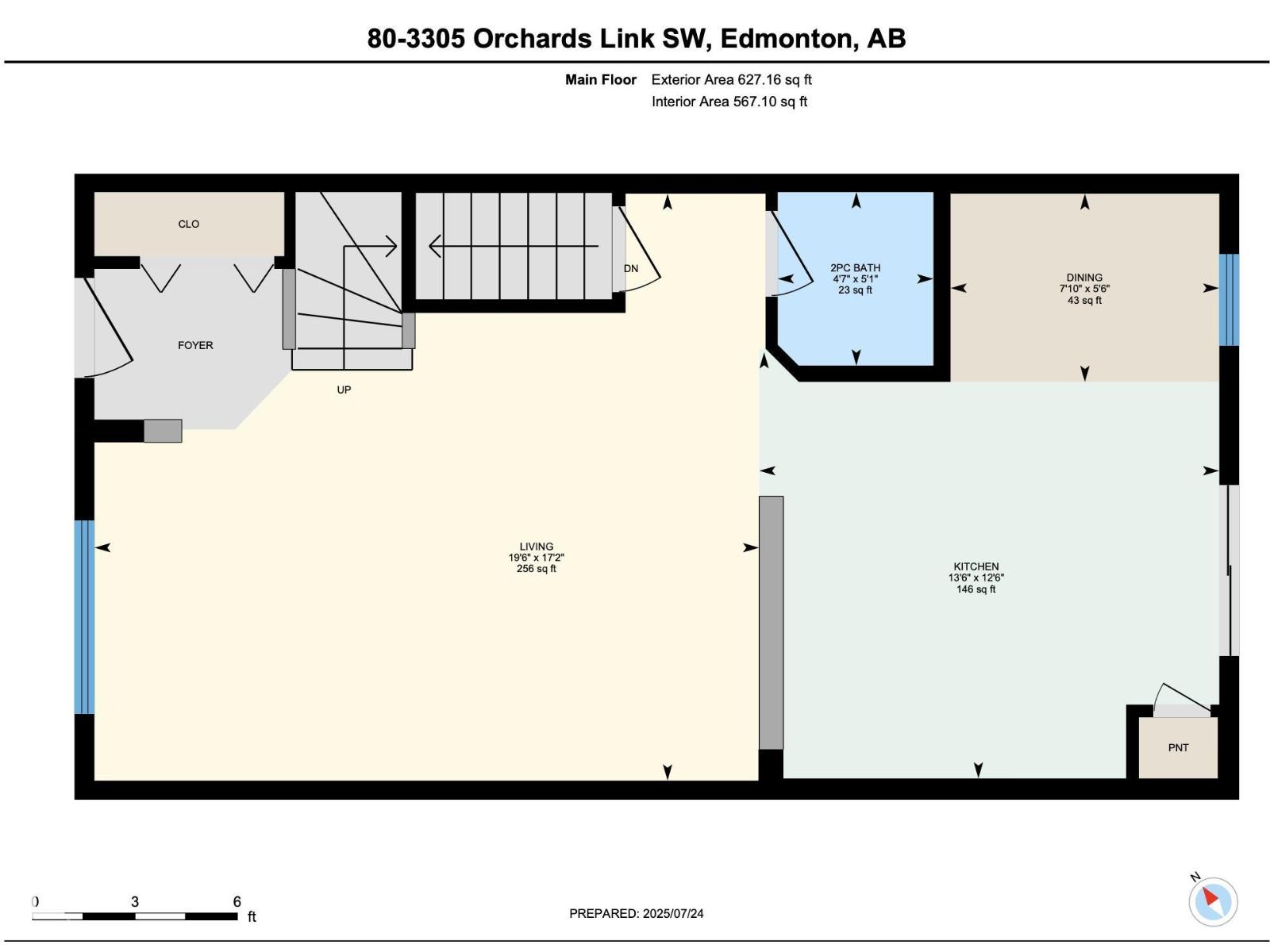#80 3305 Orchards Link Li Sw, Edmonton, Alberta  T6X 2H1 - Photo 35 - E4458149