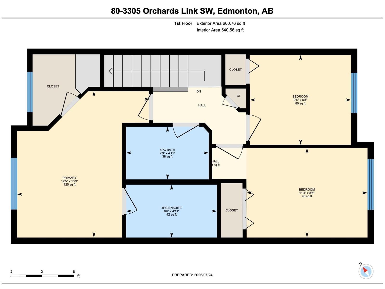 #80 3305 Orchards Link Li Sw, Edmonton, Alberta  T6X 2H1 - Photo 36 - E4458149