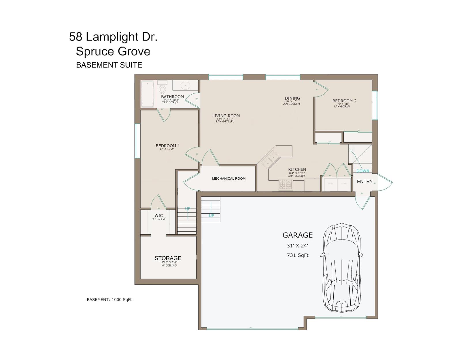 58 Lamplight Dr, Spruce Grove, Alberta  T7X 0G8 - Photo 43 - E4456342