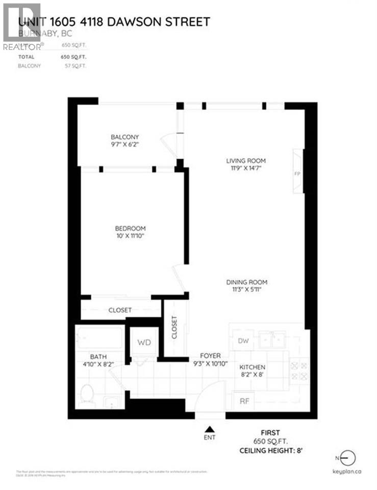 1605 4118 Dawson Street, Burnaby, British Columbia  V5C 0A3 - Photo 19 - R3049348