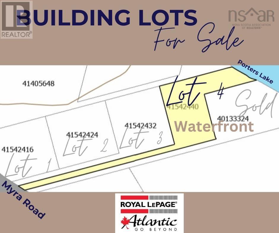 Lot 4 821 Myra Road, Porters Lake, Nova Scotia