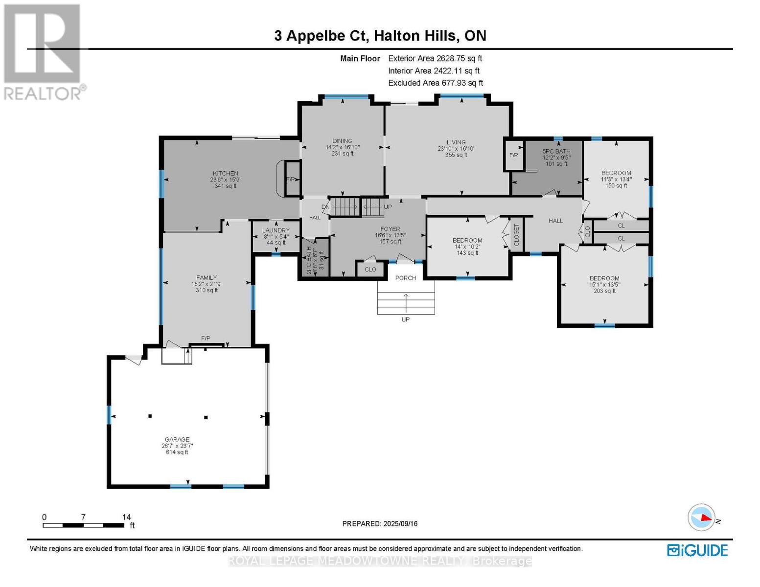 3 Appelbe Court, Halton Hills (Stewarttown), Ontario  L7G 4S5 - Photo 27 - W12413240