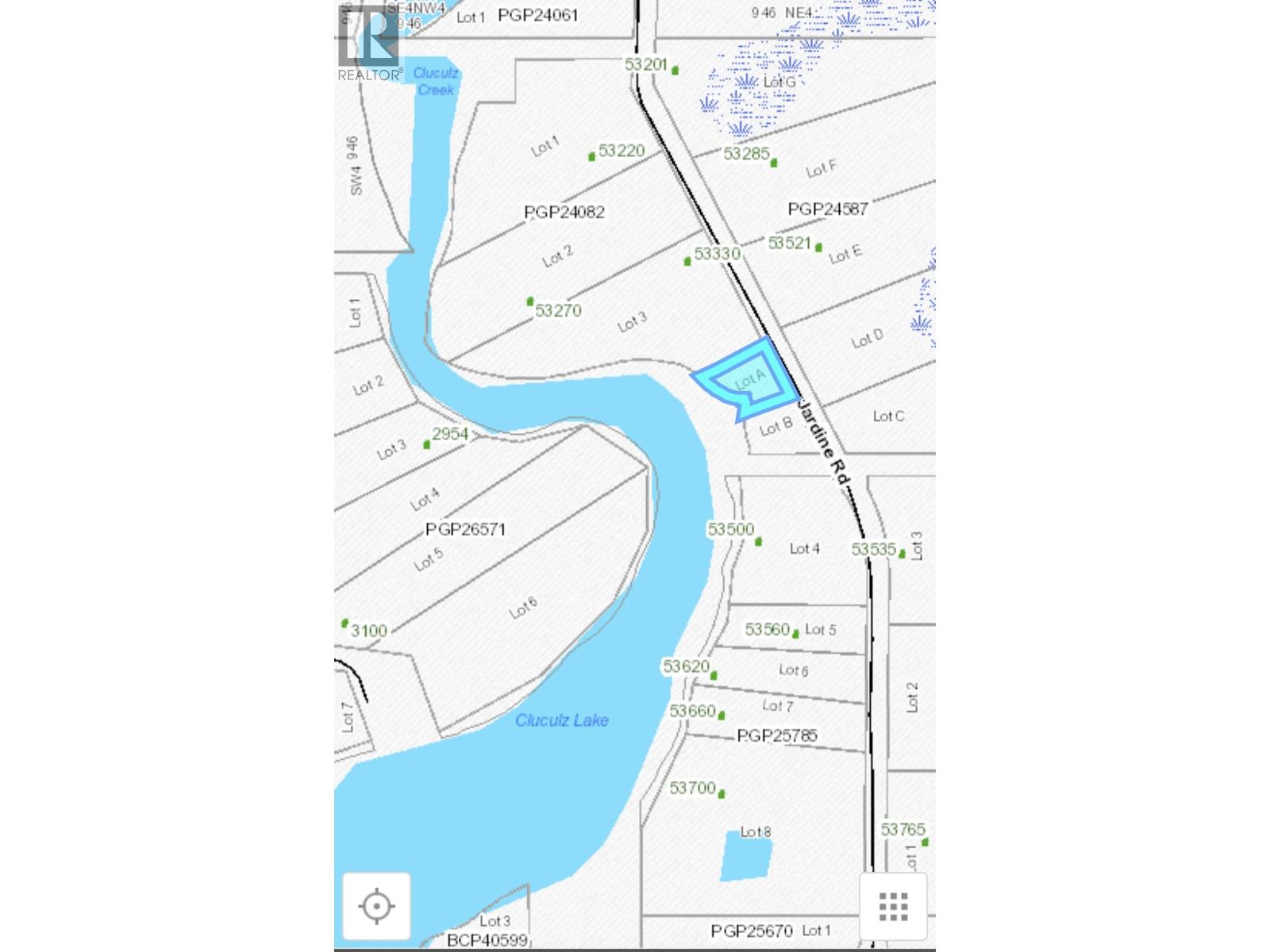 LOT A JARDINE ROAD, Cluculz Lake, British Columbia