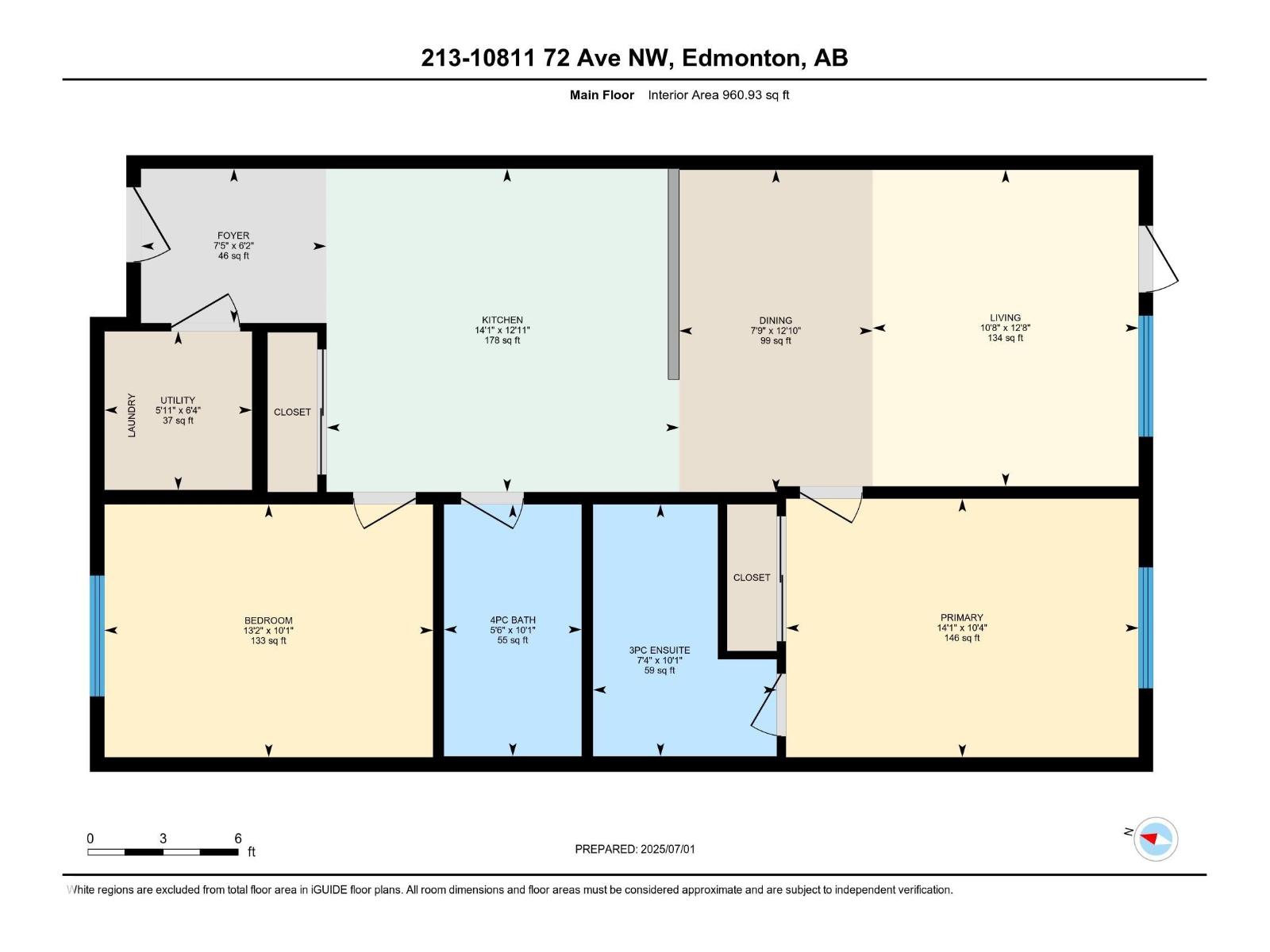 #213 10811 72 Av Nw, Edmonton, Alberta  T6E 1A4 - Photo 7 - E4458566