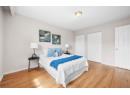 Bedroom featuring light wood finished floors