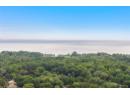 Drone / aerial view of a large body of water