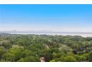 Drone / aerial view of a large body of water