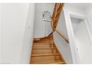 Stairway featuring baseboards