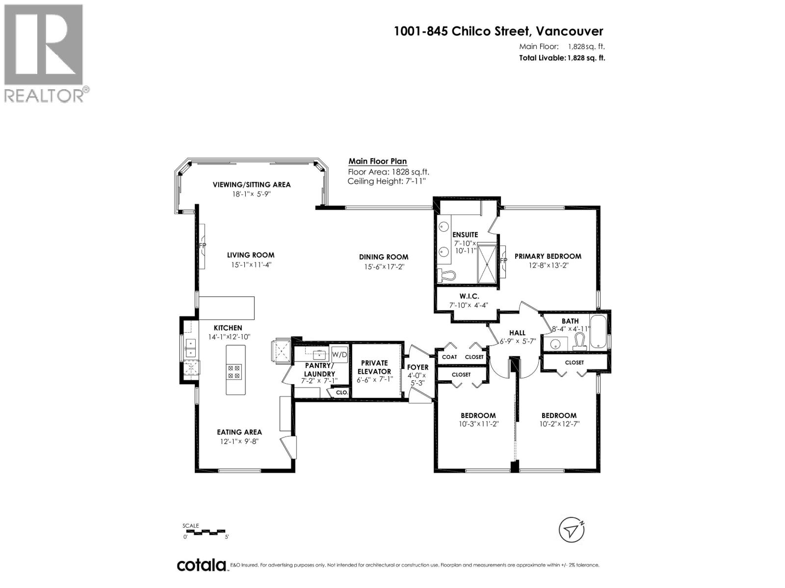 1001 845 Chilco Street, Vancouver, British Columbia  V6G 2R2 - Photo 40 - R3050230