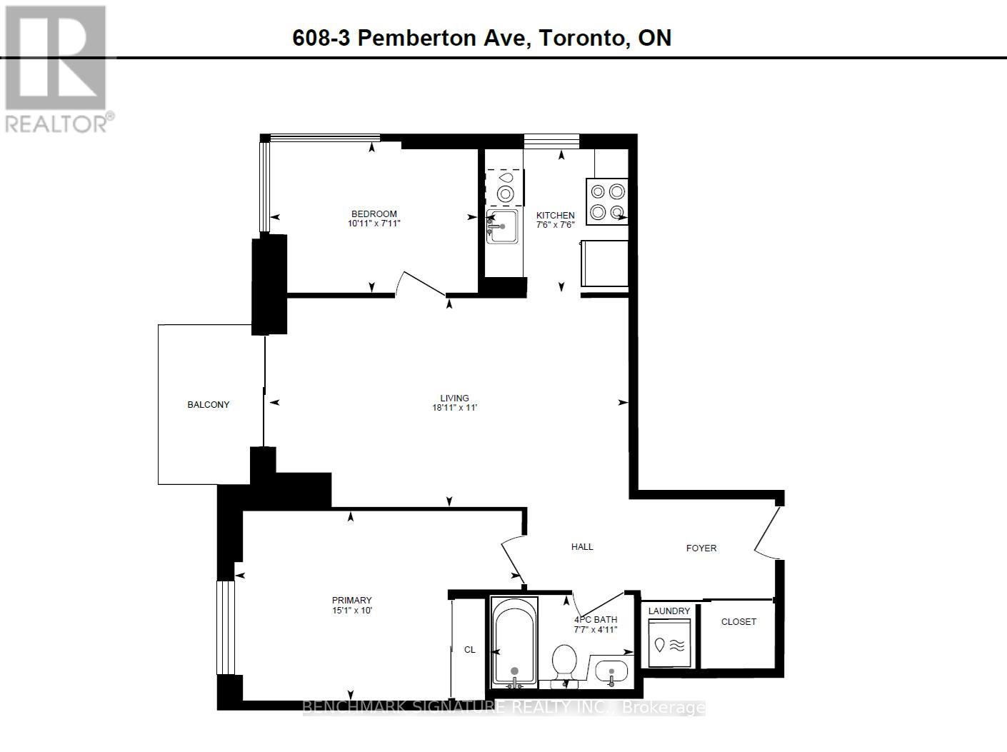 608 - 3 Pemberton Avenue, Toronto, Ontario  M2M 4M1 - Photo 21 - C12416733