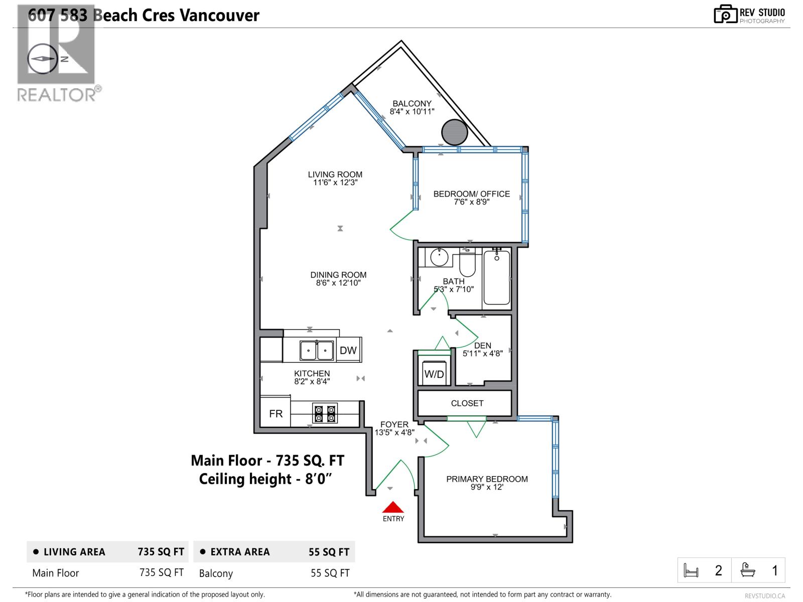 607 583 Beach Crescent, Vancouver, British Columbia  V6Z 3E6 - Photo 28 - R3022258