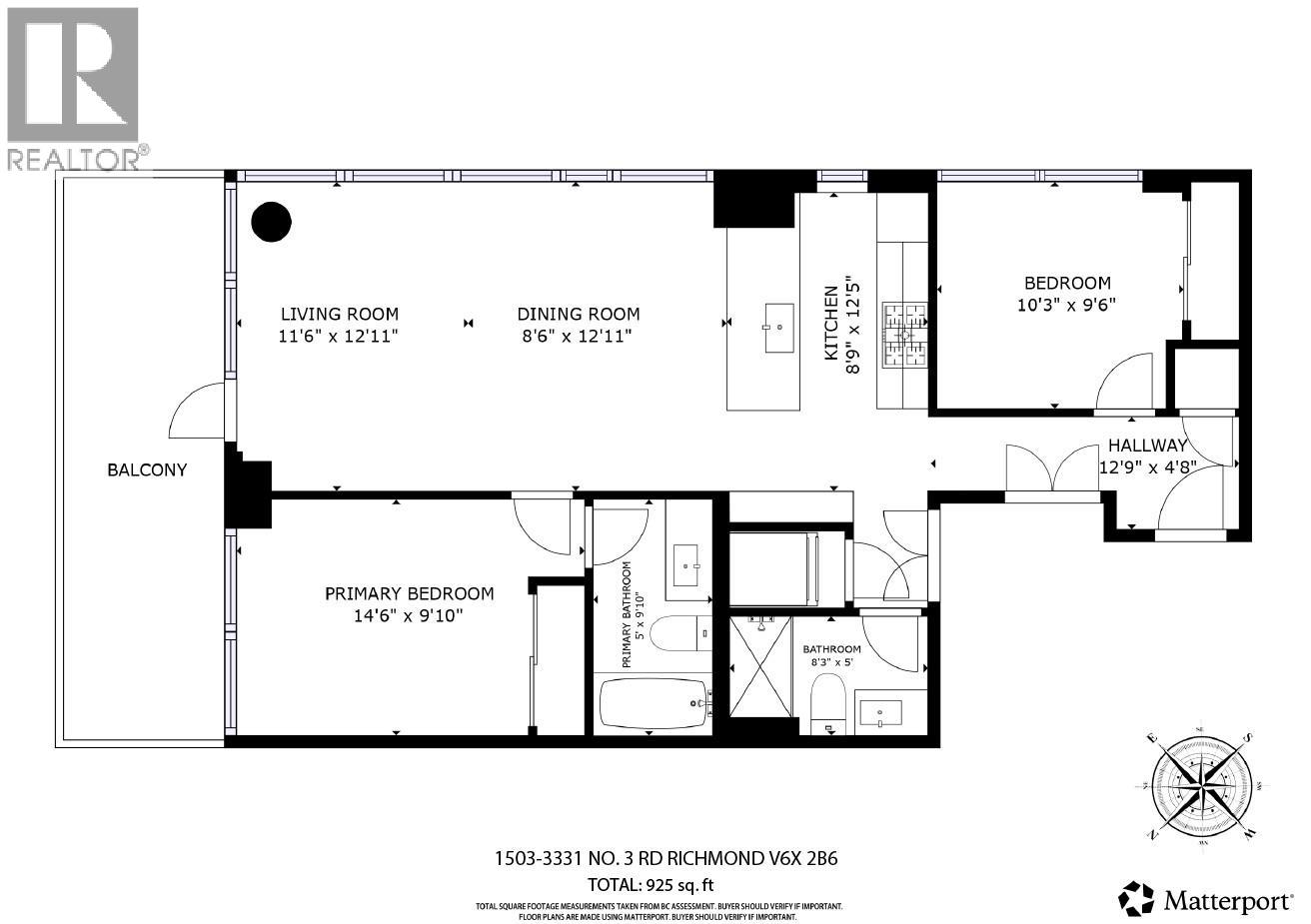 1503 3331 No. 3 Road, Richmond, British Columbia  V5H 2A7 - Photo 40 - R3043734