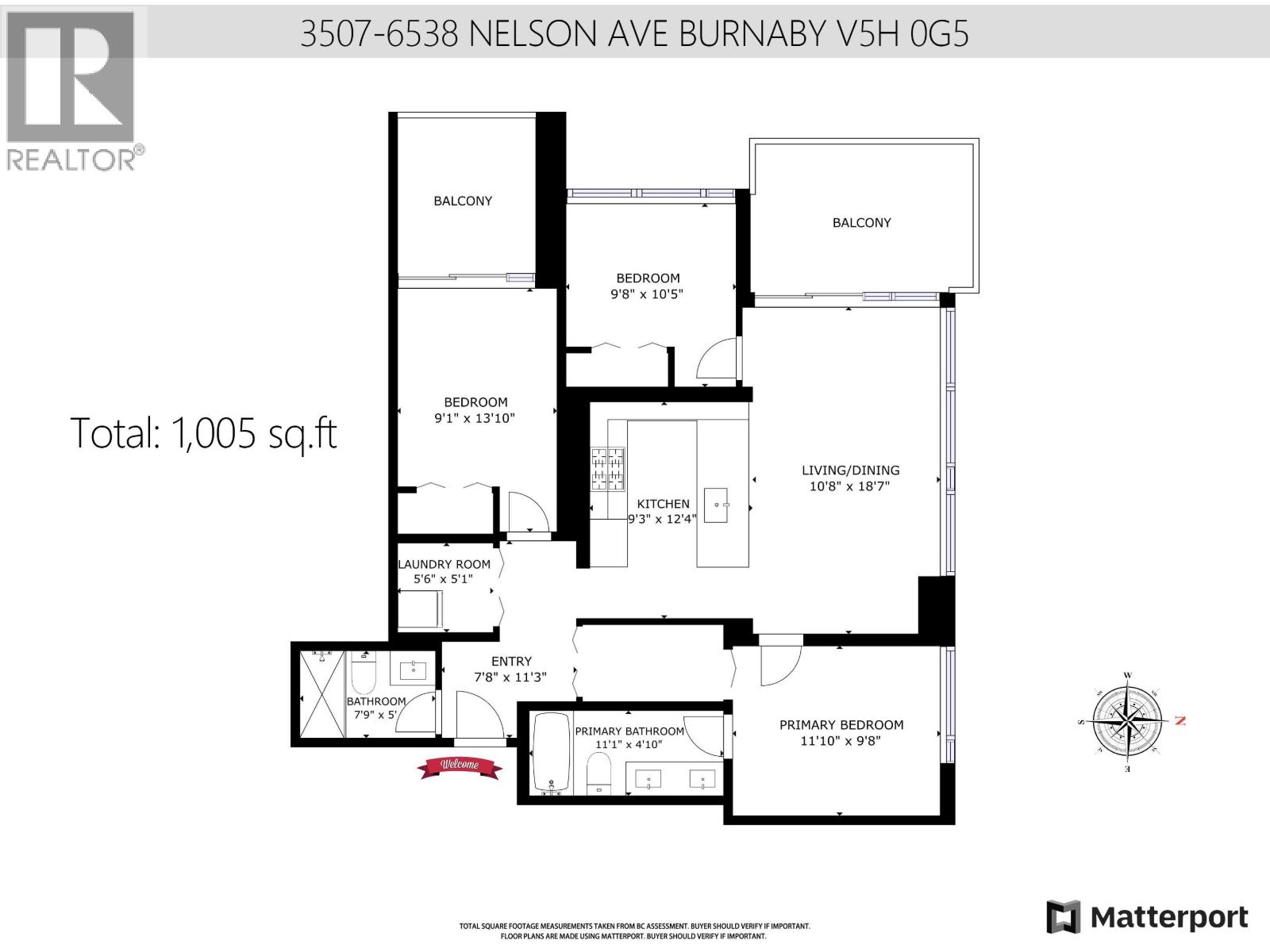 3507 6538 Nelson Avenue, Burnaby, British Columbia  V5H 0G5 - Photo 29 - R3029008