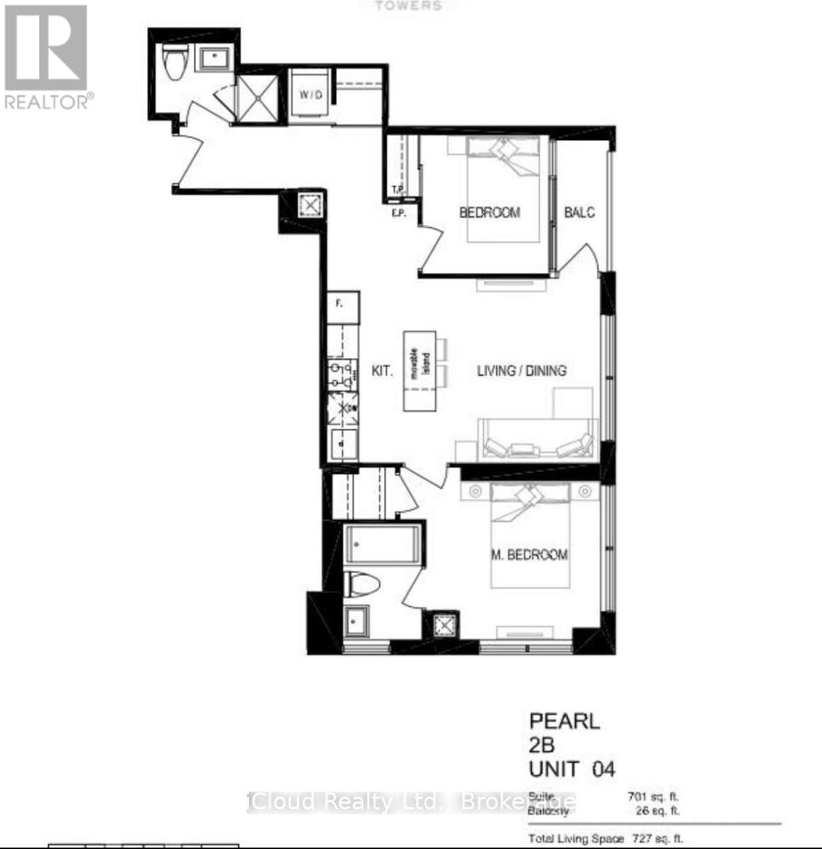1104 - 30 Elm Drive, Mississauga, Ontario  L5B 0N6 - Photo 11 - W12417653