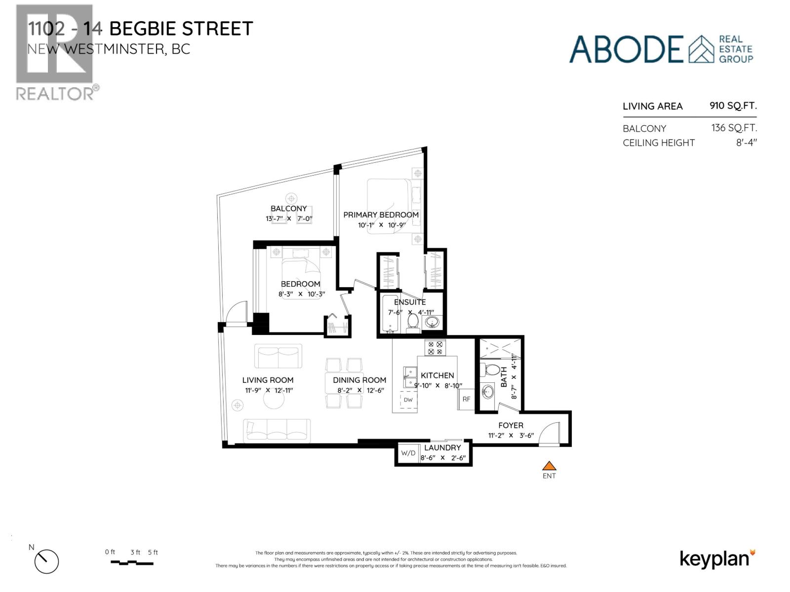 1102 14 Begbie Street, New Westminster, British Columbia  V3M 0C4 - Photo 2 - R3050413