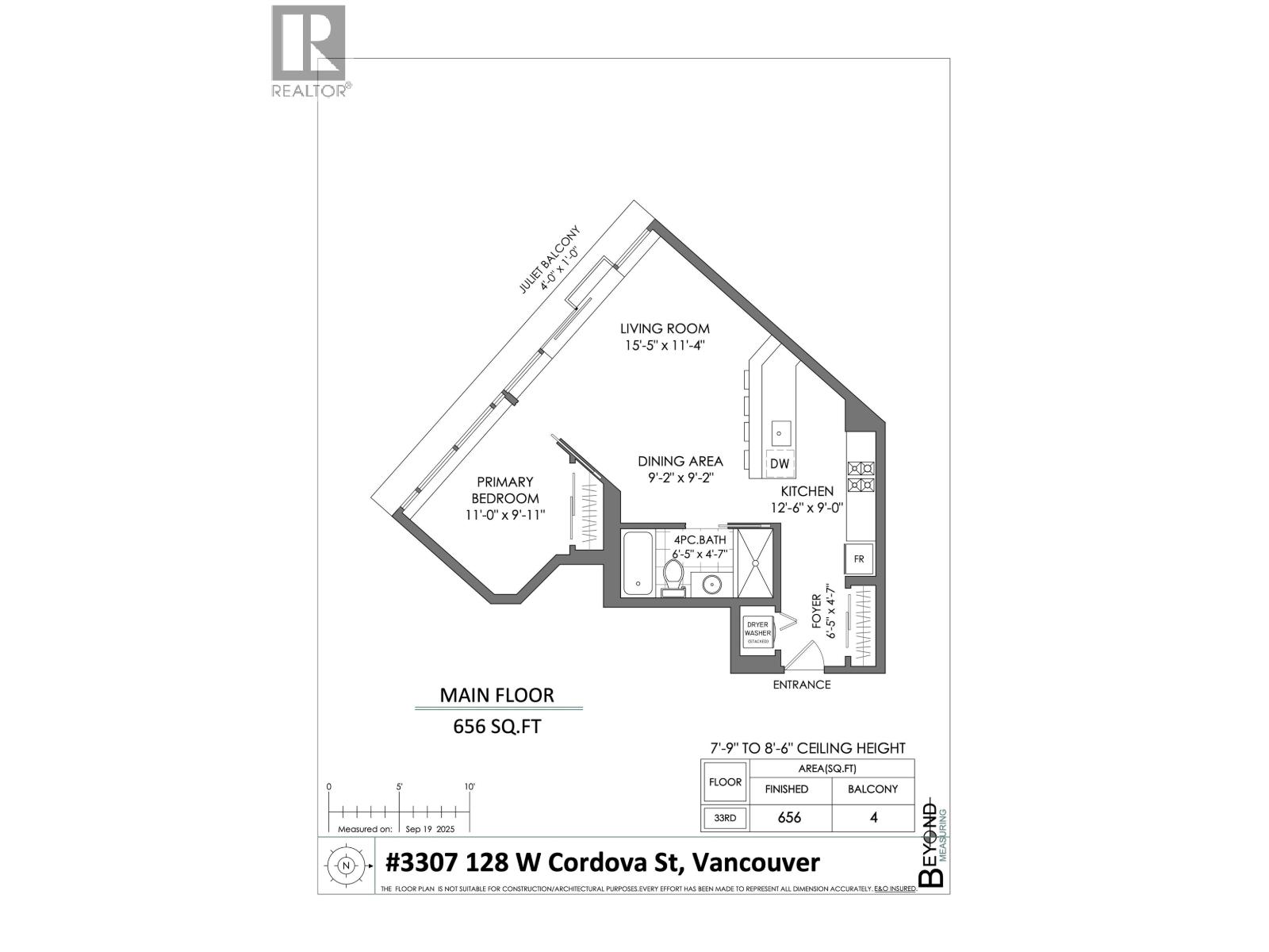 3307 128 W Cordova Street, Vancouver, British Columbia  V6B 0E6 - Photo 26 - R3050457