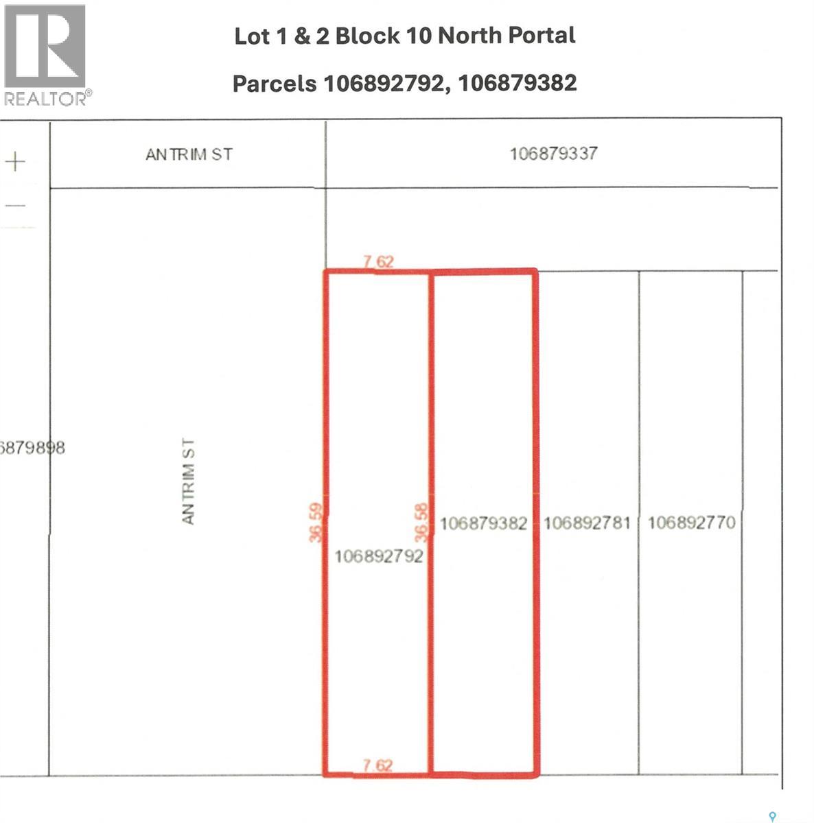 Lot 1 And 2 Blk 10 North Portal, North Portal, Saskatchewan  S0C 1W0 - Photo 3 - SK986654