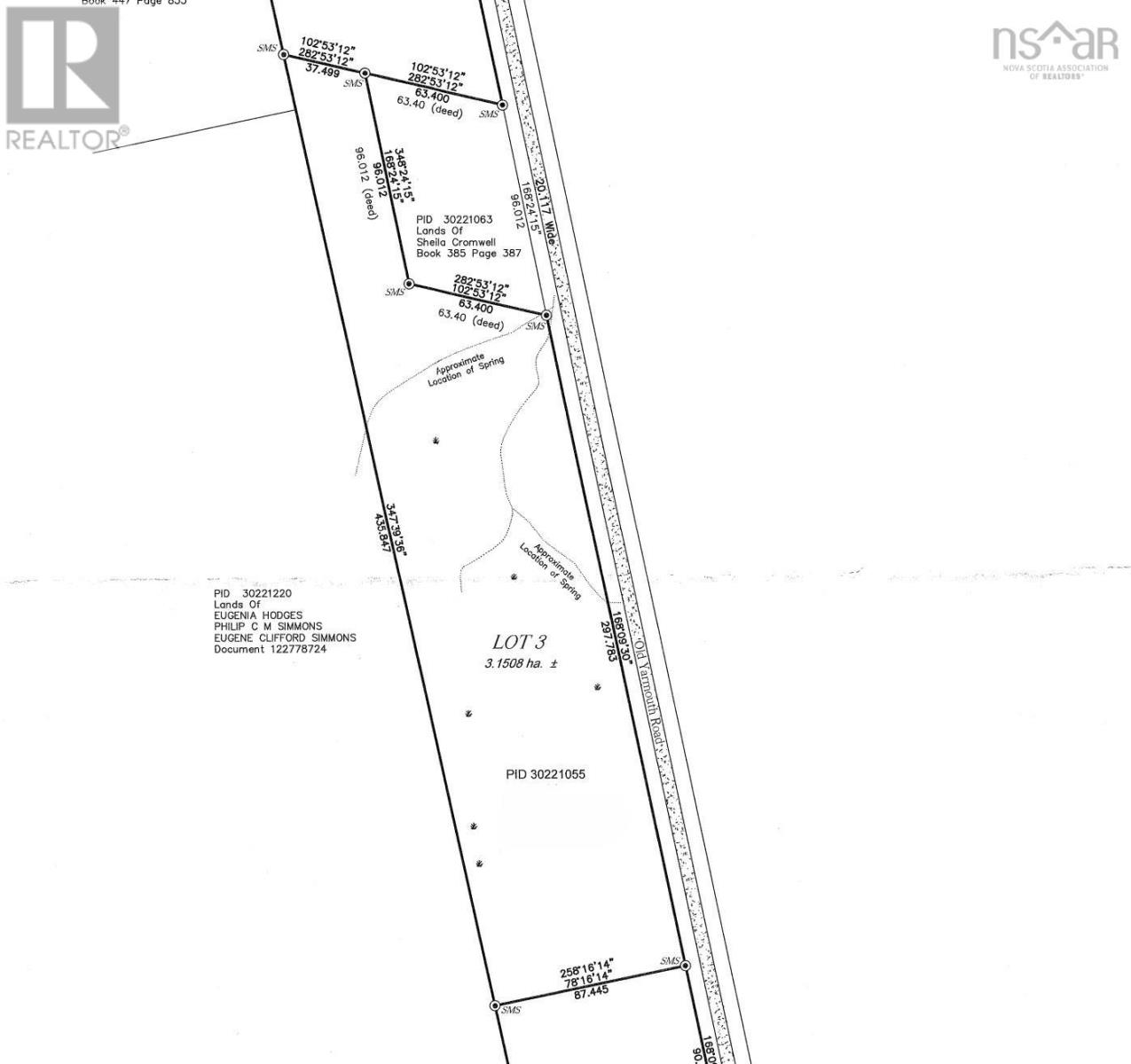 Lot 3 Old Yarmouth Road, Weymouth Falls, Nova Scotia  B0W 3T0 - Photo 8 - 202524016