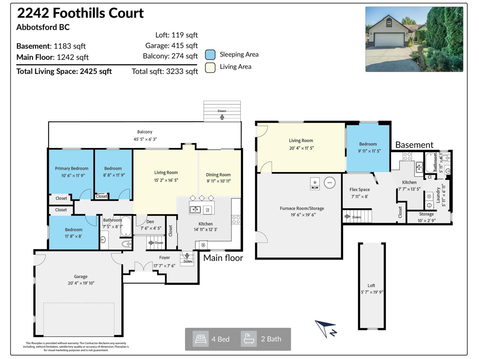 2242 Foothills Court, Abbotsford, British Columbia  V3G 1E1 - Photo 36 - R3050349