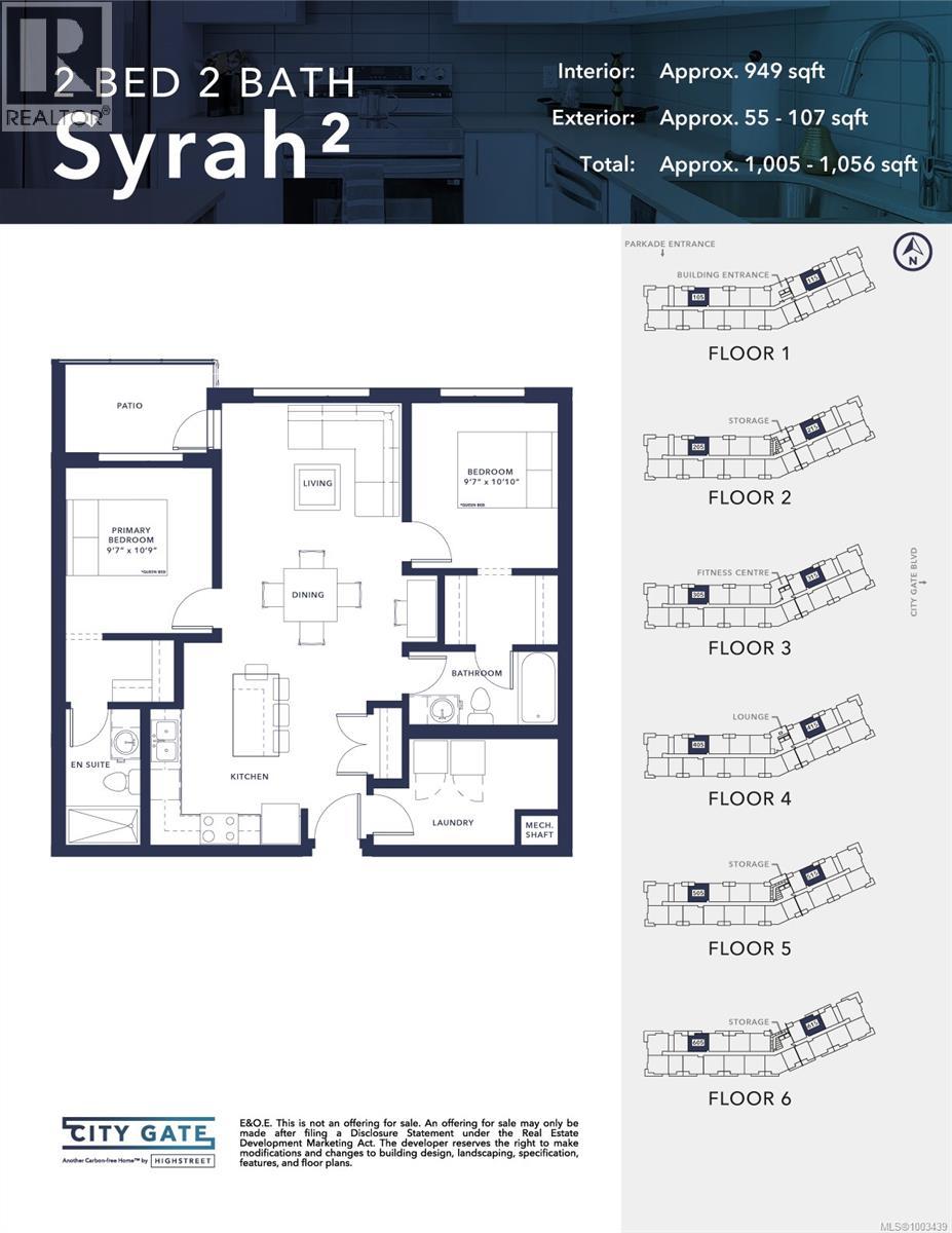 215 2390 City Gate Blvd, Langford, British Columbia  V9B 7A6 - Photo 2 - 1003439