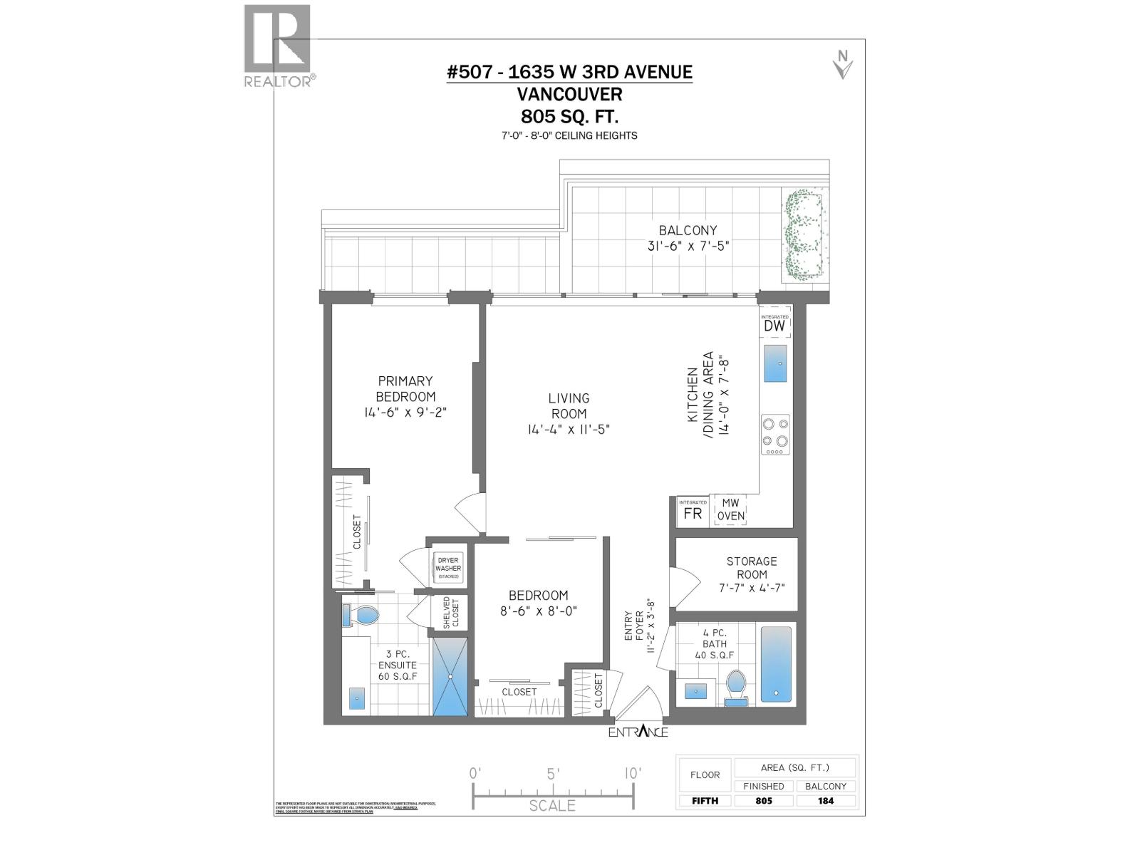 507 1635 W 3rd Avenue, Vancouver, British Columbia  V6J 0B6 - Photo 28 - R3050897