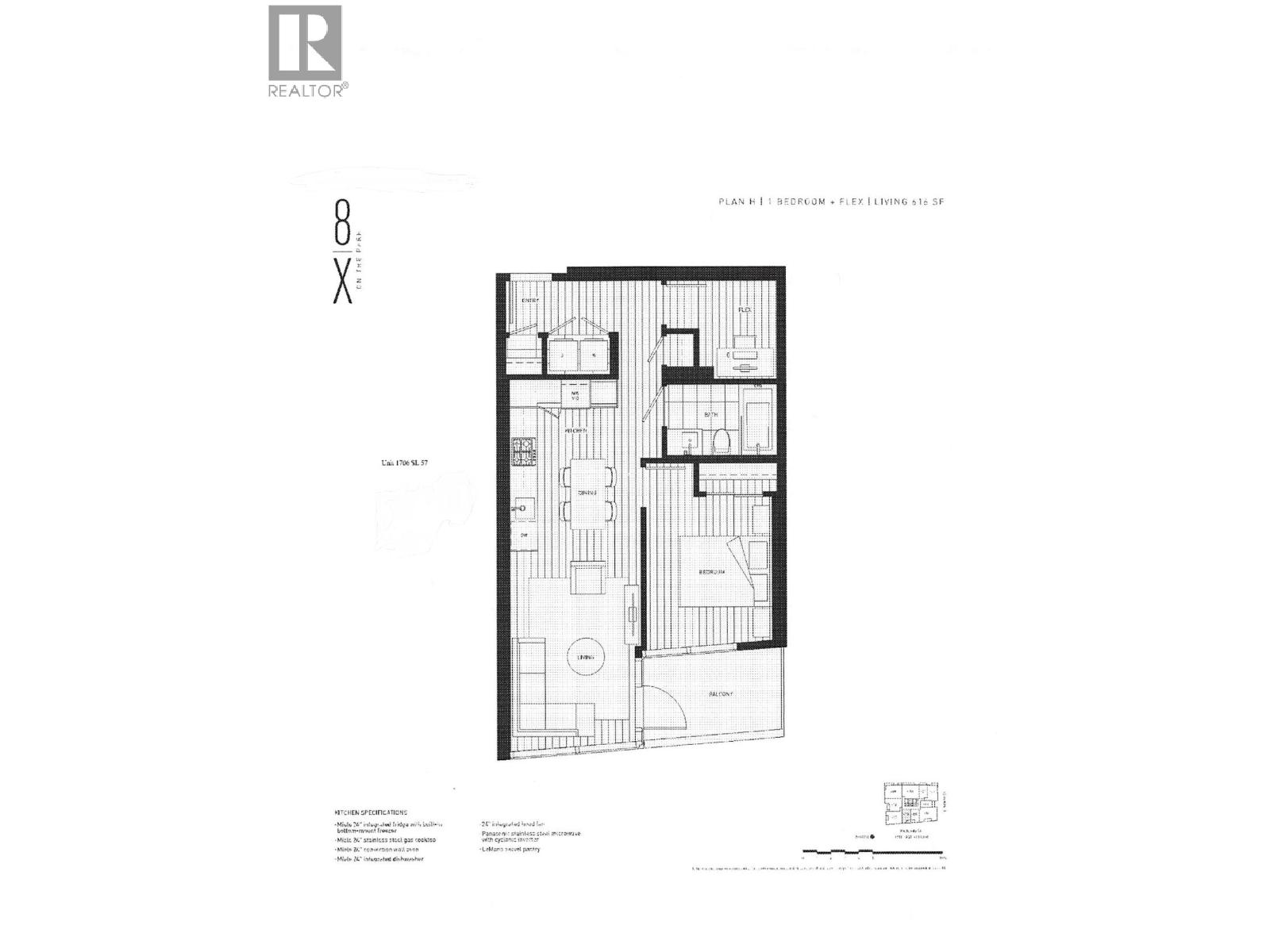 1706 1111 Richards Street, Vancouver, British Columbia  V6B 0S3 - Photo 3 - R3023255
