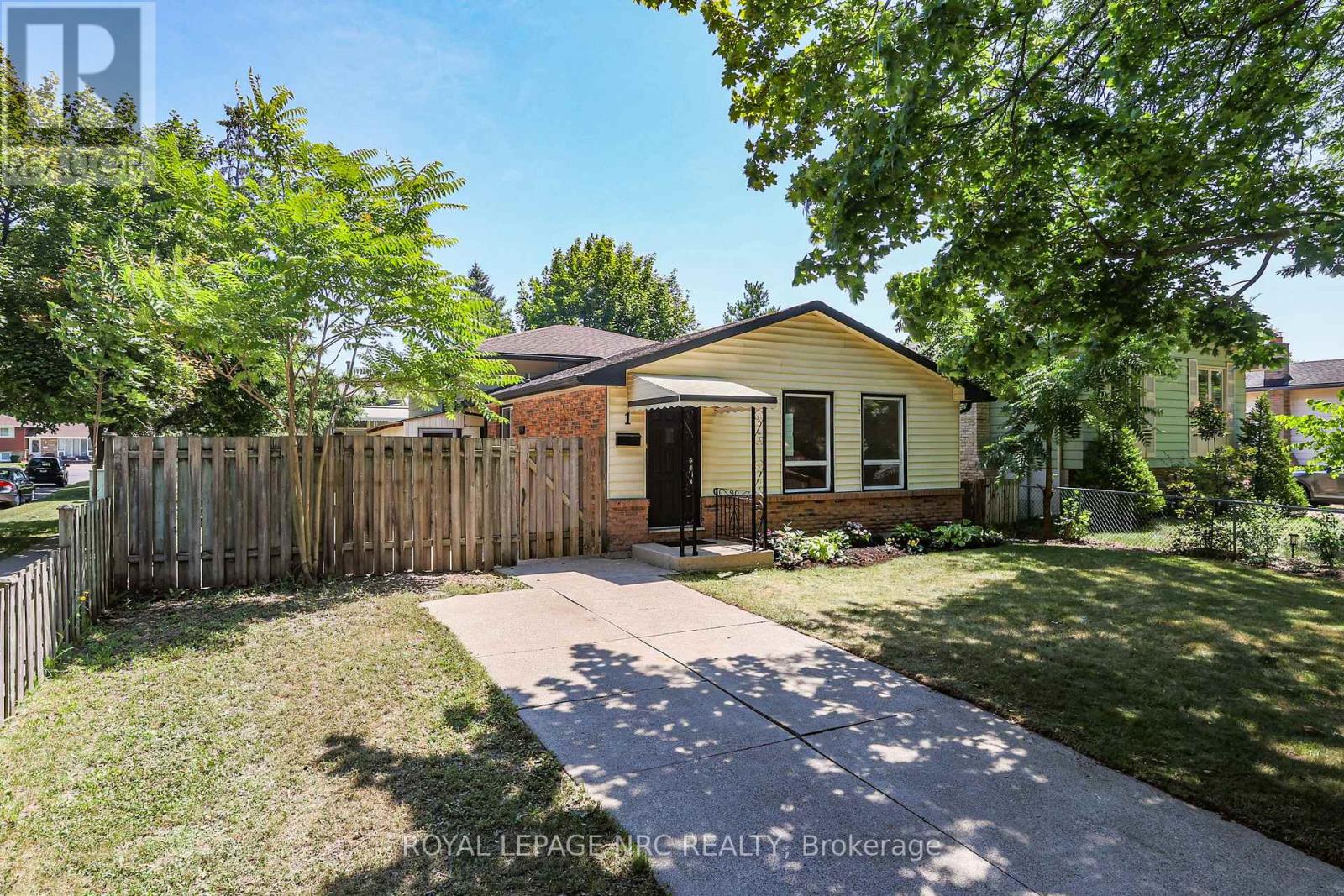 Property Listing: 1 Rainbow Drive, St. Catharines (Bunting/Linwell), Ontario