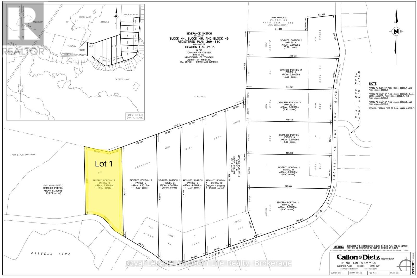 LOT 1 FOX RUN ROAD, Temagami, Ontario