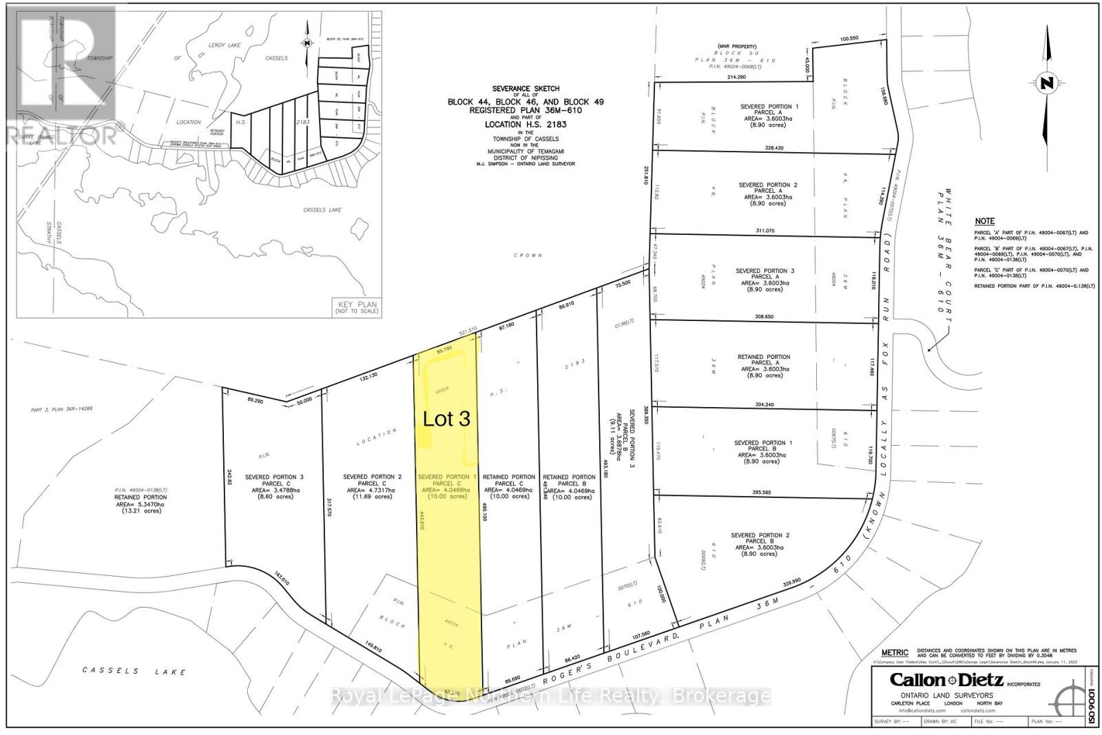 LOT 3 FOX RUN DRIVE, Temagami, Ontario