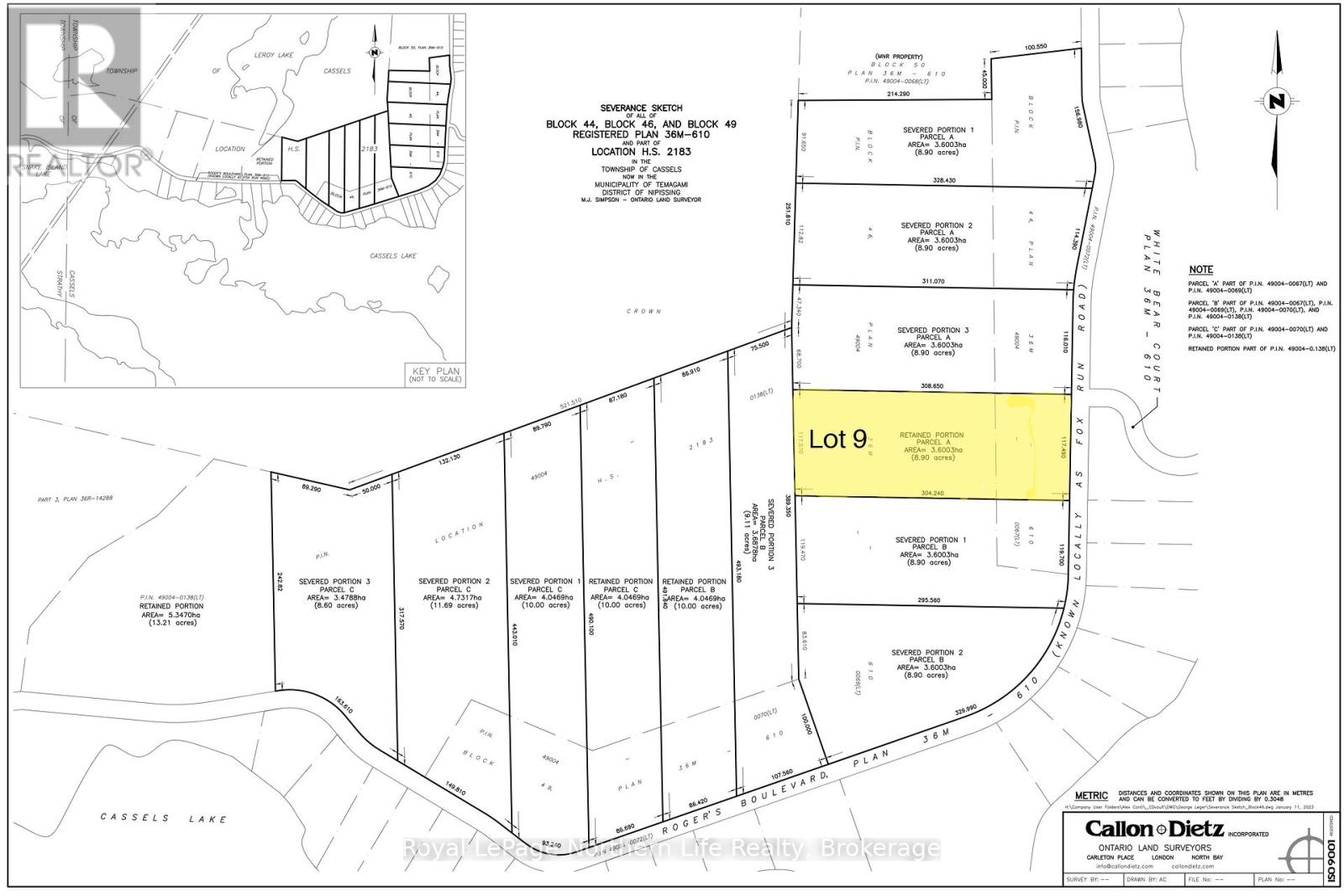 LOT 9 FOX RUN DRIVE, Temagami, Ontario