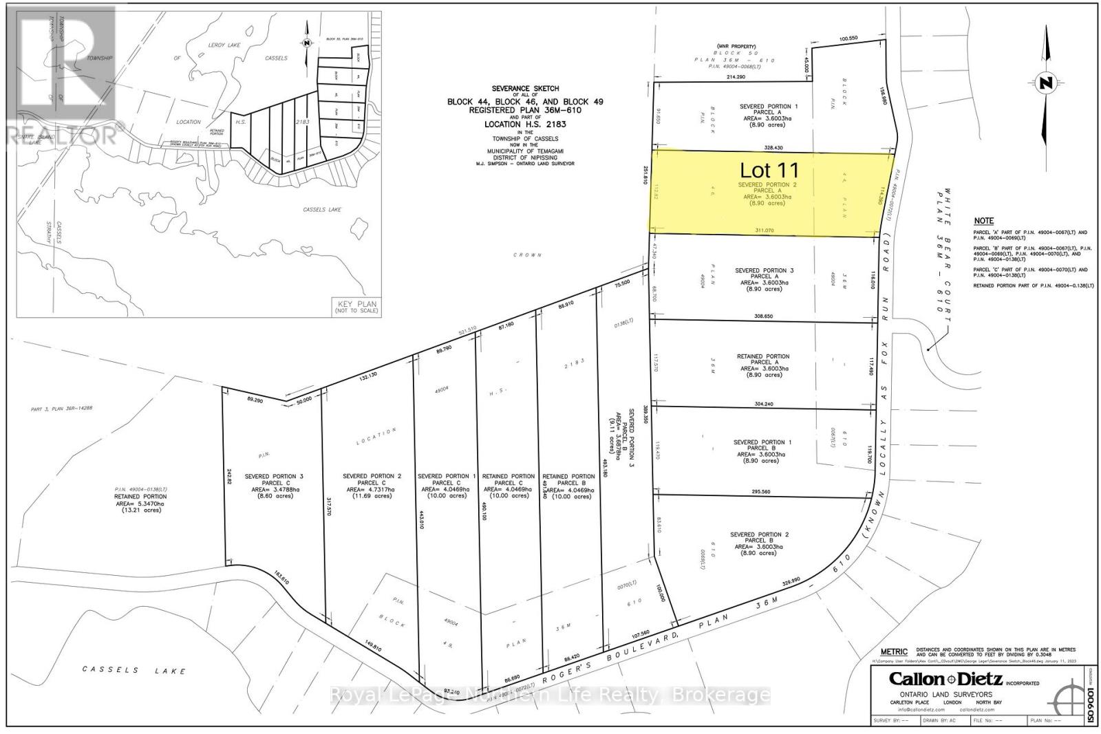 LOT 11 FOX RUN DRIVE, Temagami, Ontario