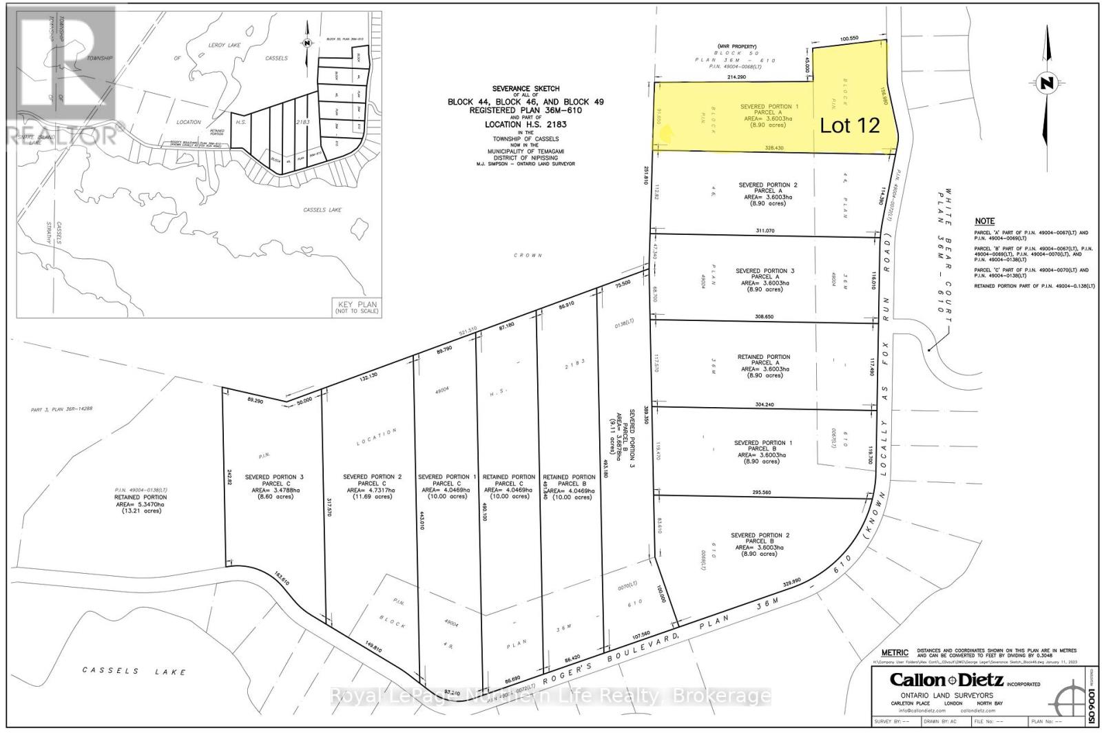 LOT 12 FOX RUN DRIVE, Temagami, Ontario