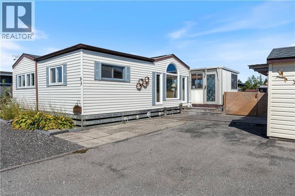 92 CLUBHOUSE Road Unit# 63, Turkey Point, Ontario