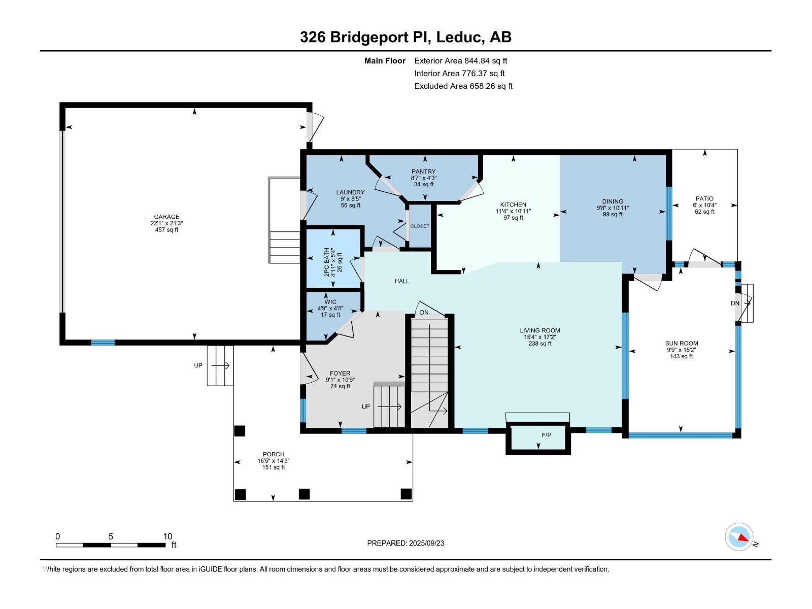326 Bridgeport Pl, Leduc, Alberta  T9E 0M2 - Photo 56 - E4459064