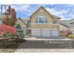 27 BRIMWOOD CRESCENT, Richmond Hill, Ontario