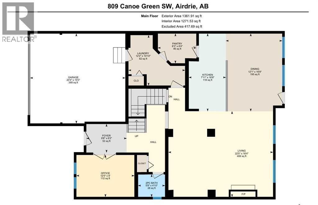 809 Canoe Green Sw, Airdrie, Alberta  T4B 3K6 - Photo 49 - A2247591