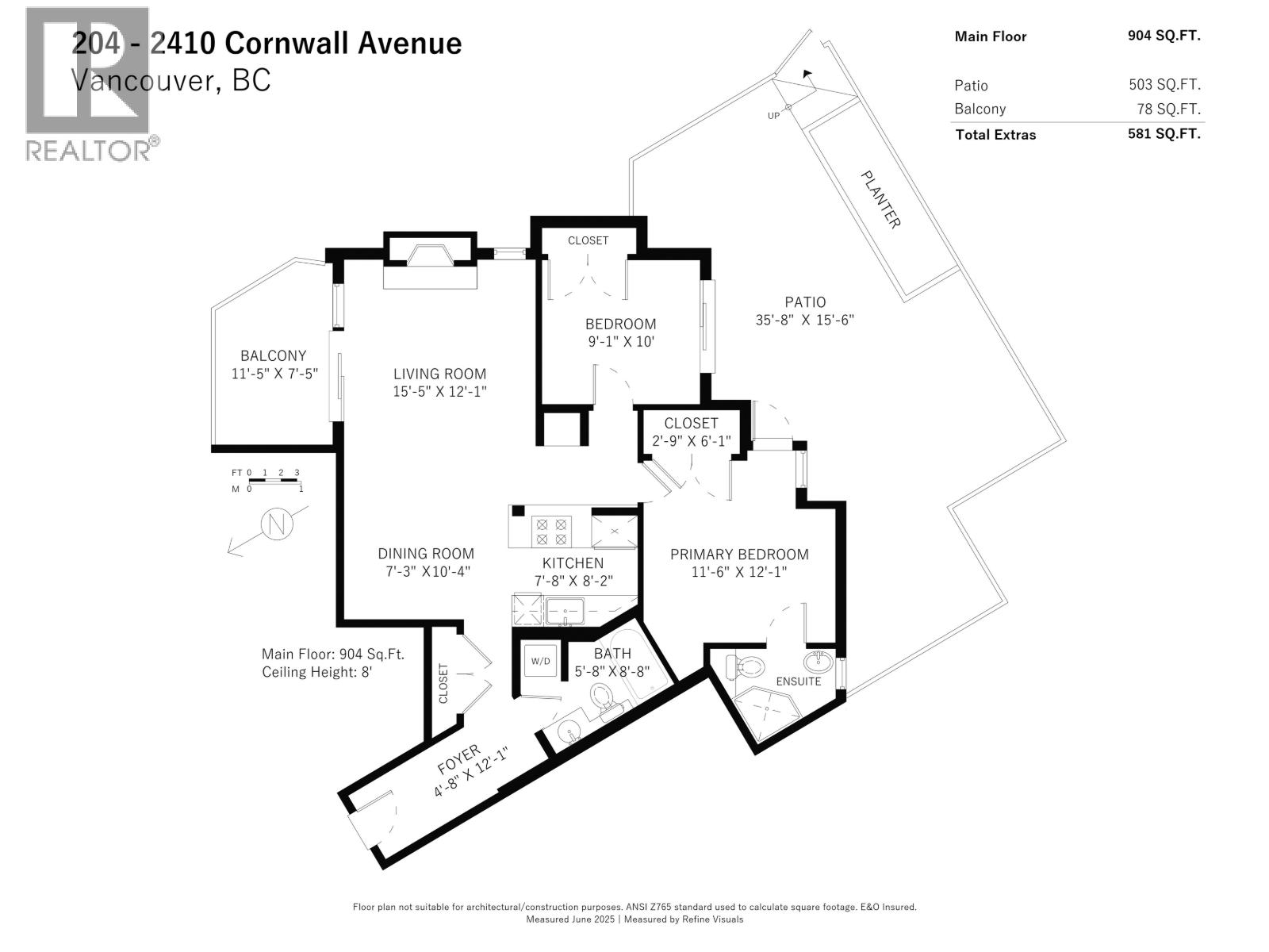 204 2410 Cornwall Avenue, Vancouver, British Columbia  V6K 1B8 - Photo 38 - R3051572