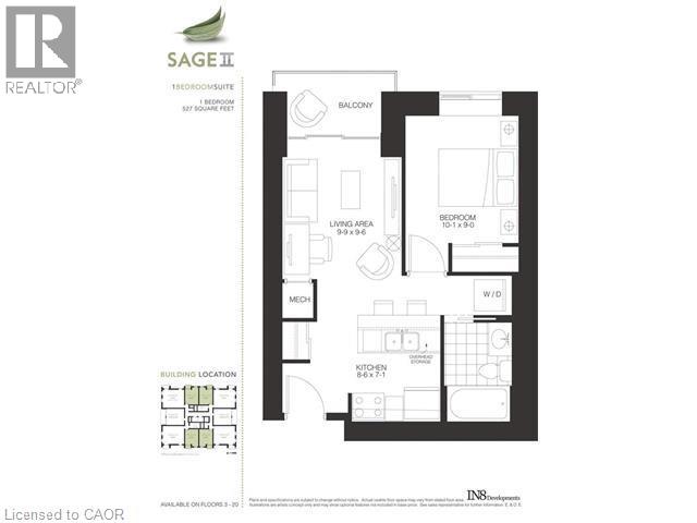 318 Spruce Street Unit# 1808, Waterloo, Ontario  N2L 3M7 - Photo 12 - 40772163