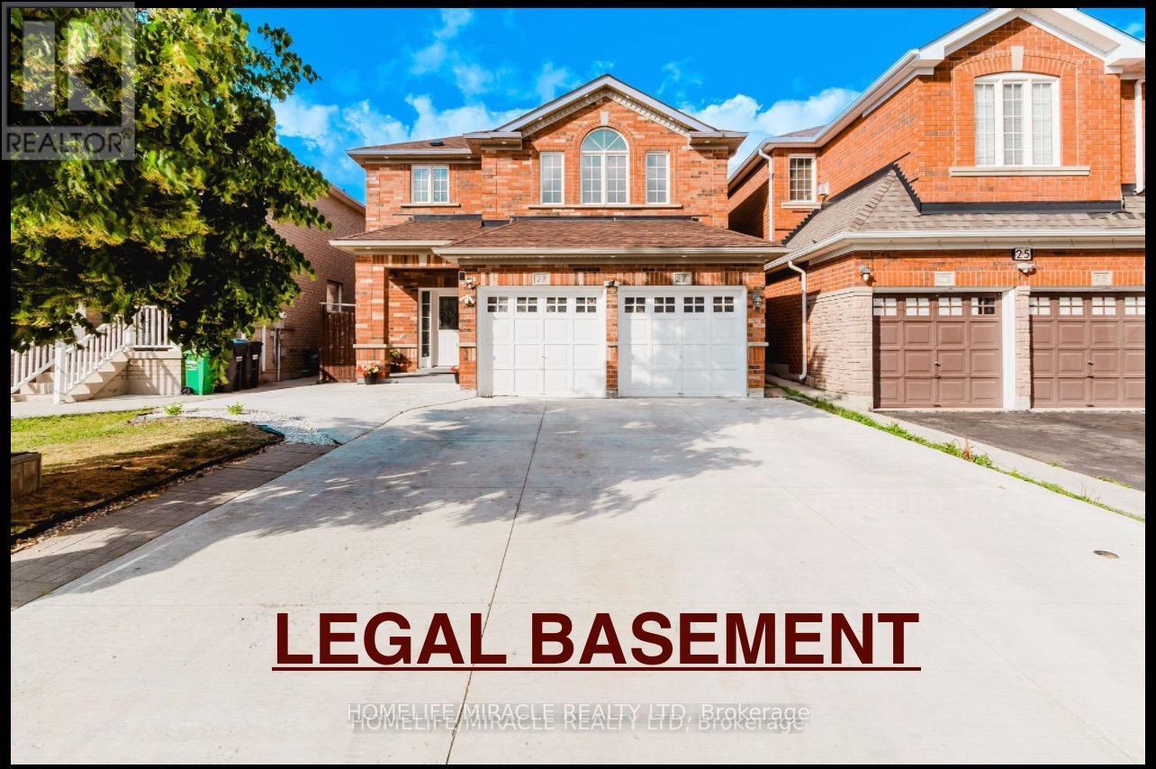 27 SILVER EGRET ROAD, Brampton, Ontario