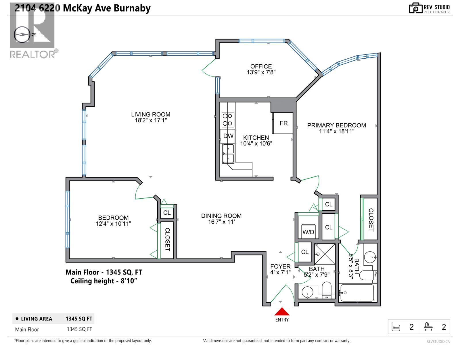 2104 6220 Mckay Avenue, Burnaby, British Columbia  V5H 4M8 - Photo 15 - R3051644