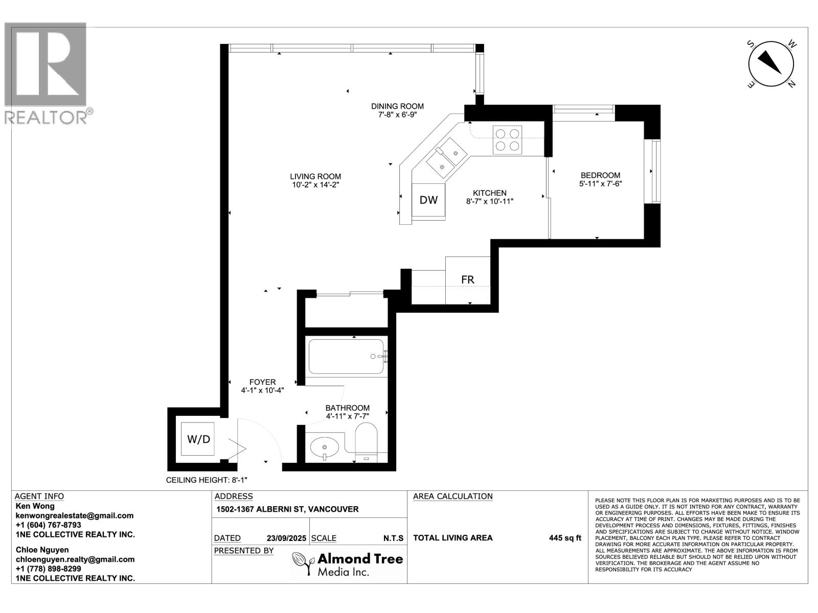 1502 1367 Alberni Street, Vancouver, British Columbia  V6E 4R9 - Photo 19 - R3051914