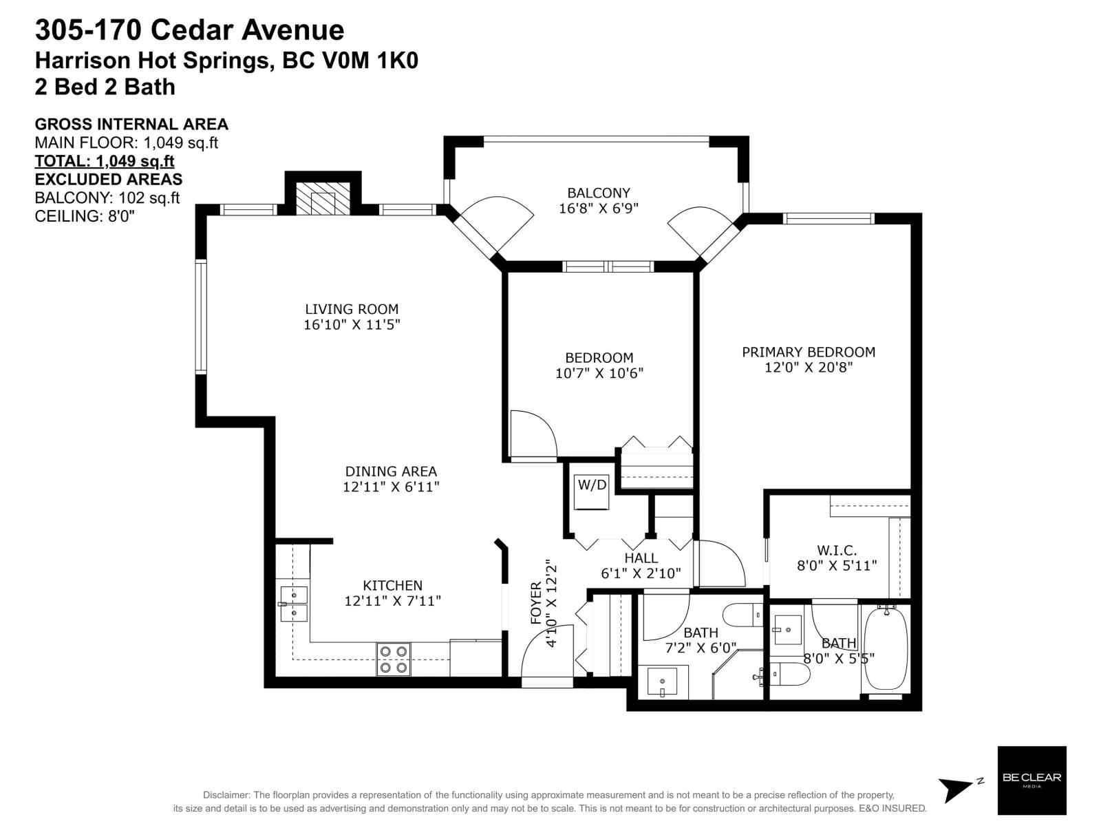 305 170 Cedar Avenue, Harrison Hot Springs, Harrison Hot Springs, British Columbia  V0H 1K0 - Photo 3 - R3038560