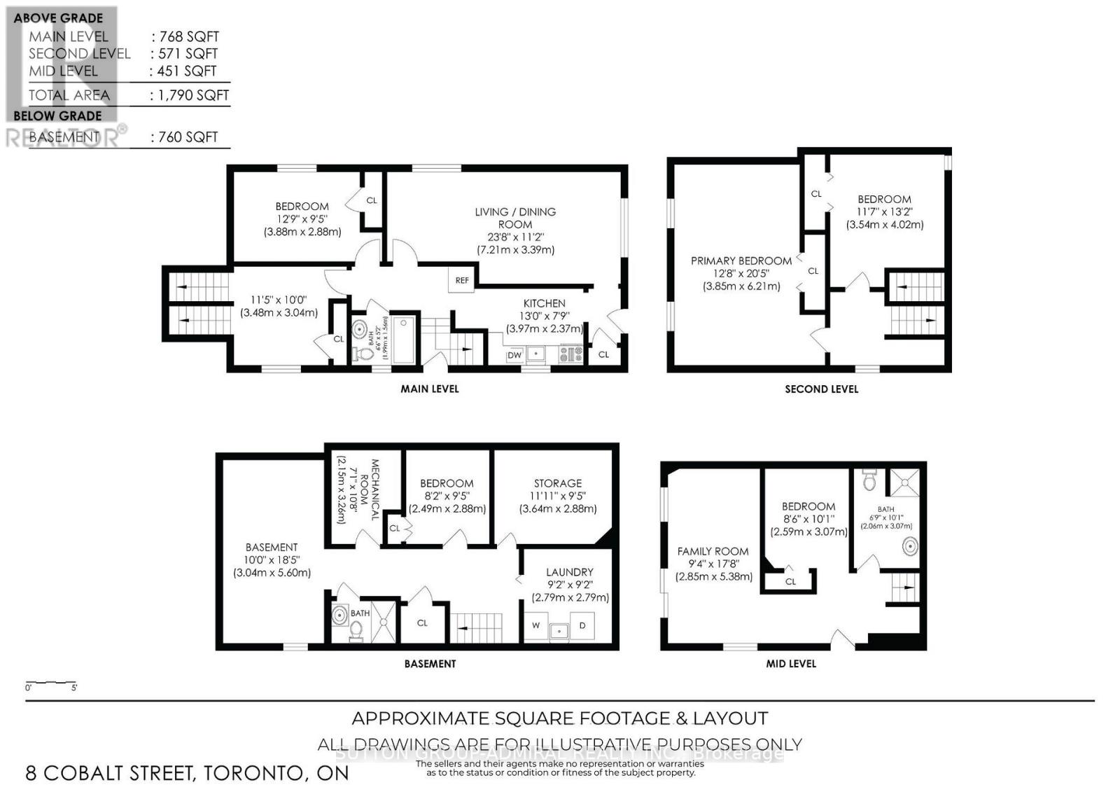 8 Cobalt Street, Toronto (Mount Dennis), Ontario  M6M 2K2 - Photo 7 - W12425136