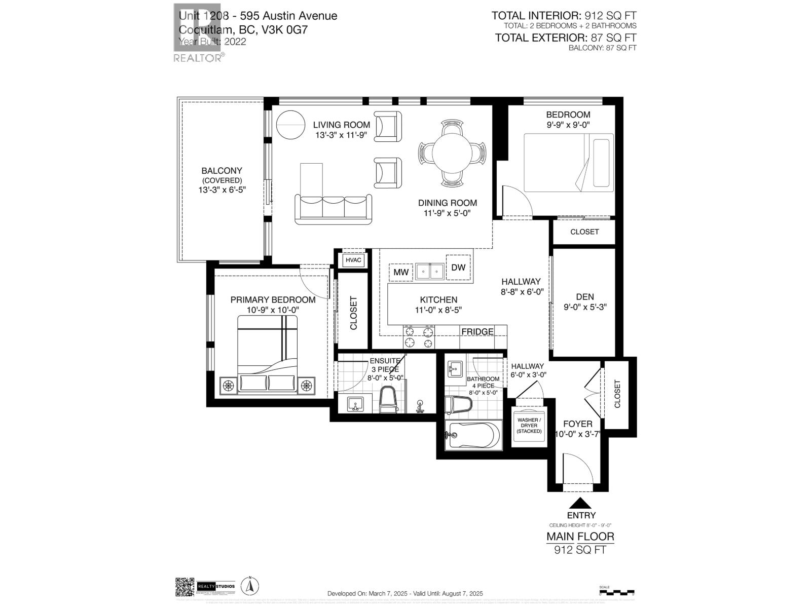 1208 595 Austin Avenue, Coquitlam, British Columbia  V3K 3N2 - Photo 40 - R3052106